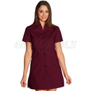 ISACCO CASACCA ANTIBE BORDEAUX 65% POLYESTER  35% COTTON