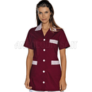 ISACCO CASACCA MARBELLA M/M BORDEAUX+R.BORDEAUX 65% POLYESTER  35% COTTON