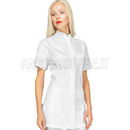 ISACCO CASACCA COSTA RICA M/M SUPER STRETCH BIANCO 97% COTTON  3% SPANDEX