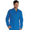 ISACCO CASACCA CORFU' POLSI IN MAGLIA AZZURRO 100 % COTTON