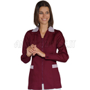 ISACCO CASACCA BARCELLONA BORDEAUX + RIGA BORDEAUX 65% POLYESTER  35% COTTON