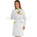 ISACCO CAMICE CATALINA POLSI IN MAGLIA BIANCO + MELA 65% POLYESTER  35% COTTON