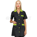 ISACCO CASACCA MARBELLA M/M NERO+MELA 65% POLYESTER  35% COTTON
