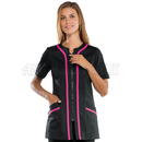 ISACCO CASACCA ARUBA M/M NERO+FUCSIA 65% POLYESTER  35% COTTON