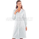 ISACCO CAMICE DONNA BOTTONI A PRESSIONE BIANCO 100 % COTTON
