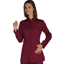 ISACCO CASACCA PORTOFINO BORDEAUX 65% POLYESTER  35% COTTON