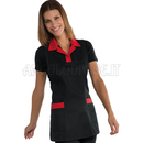 ISACCO TRINIDAD NERO+ROSSO 100 % POLYESTER