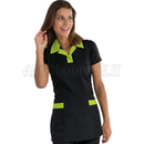 ISACCO TRINIDAD NERO+MELA 100 % POLYESTER