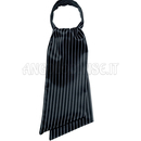 ISACCO ASCOT REGIMENTAL NERO 100 % POLYESTER