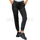 ISACCO PANTA OLIMPIA UNISEX JERSEY MILANO NERO 96% POLYESTER 4% SPANDEX