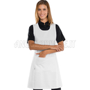 ISACCO PAPEETE LONG BIANCO 100 % POLYESTER