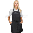 ISACCO GREMBIULE OREGON SHORT NERO 100 % POLYESTER