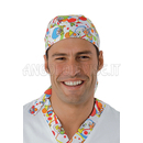 ISACCO BANDANA SMILE 100 % COTTON