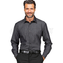ISACCO CAMICIA NEVADA UNISEX STRETCH LIGHT BLACK JEANS 97% COTTON  3% SPANDEX