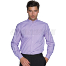 ISACCO CAMICIA UNISEX DUBLINO LILLA 65% POLYESTER  35% COTTON