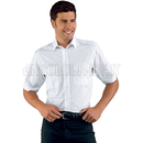 ISACCO CAMICIA PILOTA M/M BIANCO 65% POLYESTER  35% COTTON