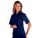 ISACCO CAMICETTA KYOTO M/M BLU 65% POLYESTER  35% COTTON
