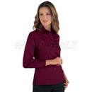 ISACCO CAMICETTA KYOTO BORDEAUX 65% POLYESTER  35% COTTON