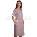 ISACCO CAMICE MICHELLE R.BORDEAUX 100% COTTON PIQUET