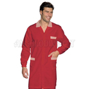 ISACCO CAMICE TORONTO ROSSO+R.ROSSO 65% POLYESTER  35% COTTON