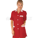 ISACCO CASACCA YORK ROSSO+ R.ROSSO 65% POLYESTER  35% COTTON