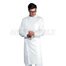 ISACCO CAMICE DENTISTA POLSI IN MAGLIA VERDE 100 % COTTON