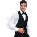 ISACCO BOLERO NERO 100 % POLYESTER