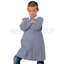 ISACCO GREMBIULINO POLLICINO QUADRETTO BLU 65% POLYESTER  35% COTTON