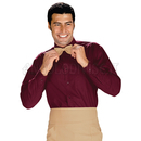 ISACCO CAMICIA UNISEX BORDEAUX 65% POLYESTER  35% COTTON