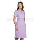 ISACCO CAMICE DONNA M/M LILLA 65% POLYESTER  35% COTTON