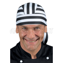 ISACCO BANDANA BIANCO/NERO 100 % COTTON