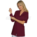 ISACCO CASACCA BENIDORM BORDEAUX 65% POLYESTER  35% COTTON