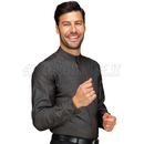 ISACCO CAMICIA DETROIT UNISEX STRETCH LIGHT  BLACK JEANS 97% COTTON  3% SPANDEX