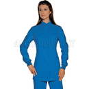 ISACCO CASACCA LIONE POLSI IN MAGLIA AZZURRO 100 % COTTON