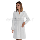ISACCO CAMICE DONNA VALENCIA SLIM BOHEME BIANCO 100% POLYESTER BOHÉME