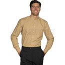ISACCO CAMICIA UNISEX DUBLINO BISCOTTO 65% POLYESTER  35% COTTON