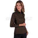 ISACCO CAMICETTA KYOTO CACAO 65% POLYESTER  35% COTTON