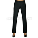 ISACCO PANTALONE TRENDY NERO 100 % POLYESTER