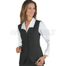 ISACCO GILET DONNA NERO 100 % POLYESTER