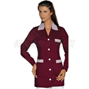 ISACCO CASACCA MARBELLA BORDEAUX+R.BORDEAUX 65% POLYESTER  35% COTTON