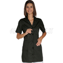 ISACCO CASACCA MARBELLA M/M NERO 65% POLYESTER  35% COTTON