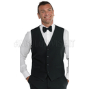 ISACCO GILET UNISEX NERO 100 % POLYESTER