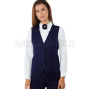 ISACCO GILET UNISEX BLU 100 % POLYESTER