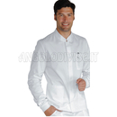 ISACCO CASACCA CORFU' POLSI IN MAGLIA BIANCO 100 % COTTON
