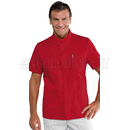 ISACCO CASACCA CORFU' M/M ROSSO 65% POLYESTER  35% COTTON