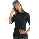 ISACCO GIACCA LADY SNAPS EXTRALIGHT M/M SUPER STRETCH NERO 97% COTTON  3% SPANDEX