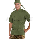 ISACCO GIACCA CUOCO MILITARE MEZZA MANICA 65% POLYESTER  35% COTTON