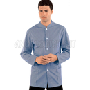 ISACCO COREANA R. BIANCO/BLU 100 % COTTON