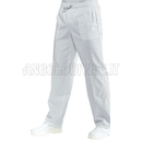 ISACCO PANTALONE C/ELASTICO BIANCO 125 gr/m² 65% POLYESTER  35% COTTON