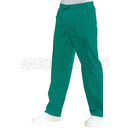 ISACCO PANTALONE C/ELASTICO VERDE CHIRURGIA 100 % COTTON